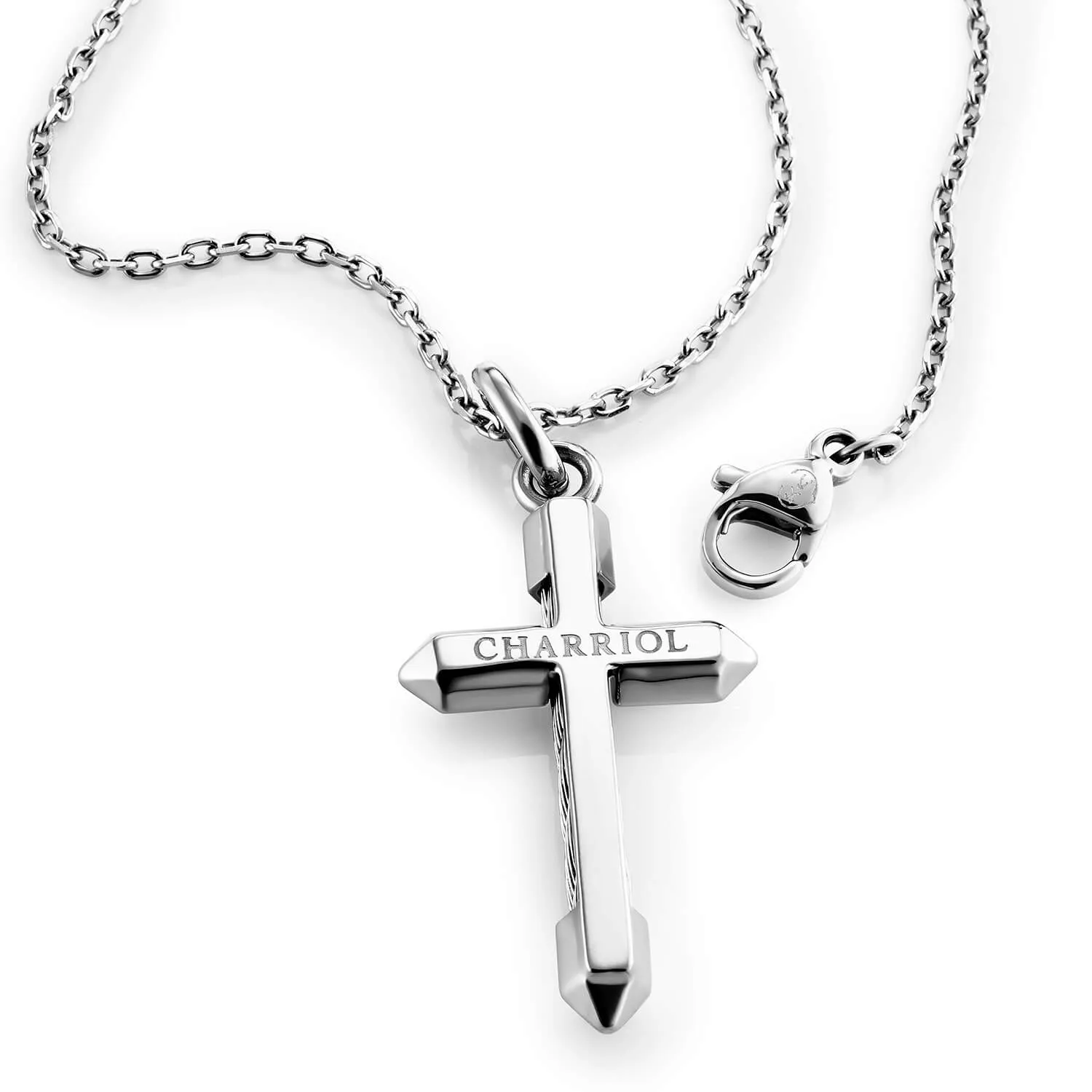 Celtic® Cross Necklace Small Pendant sold by Charriol product image thumbnail 3