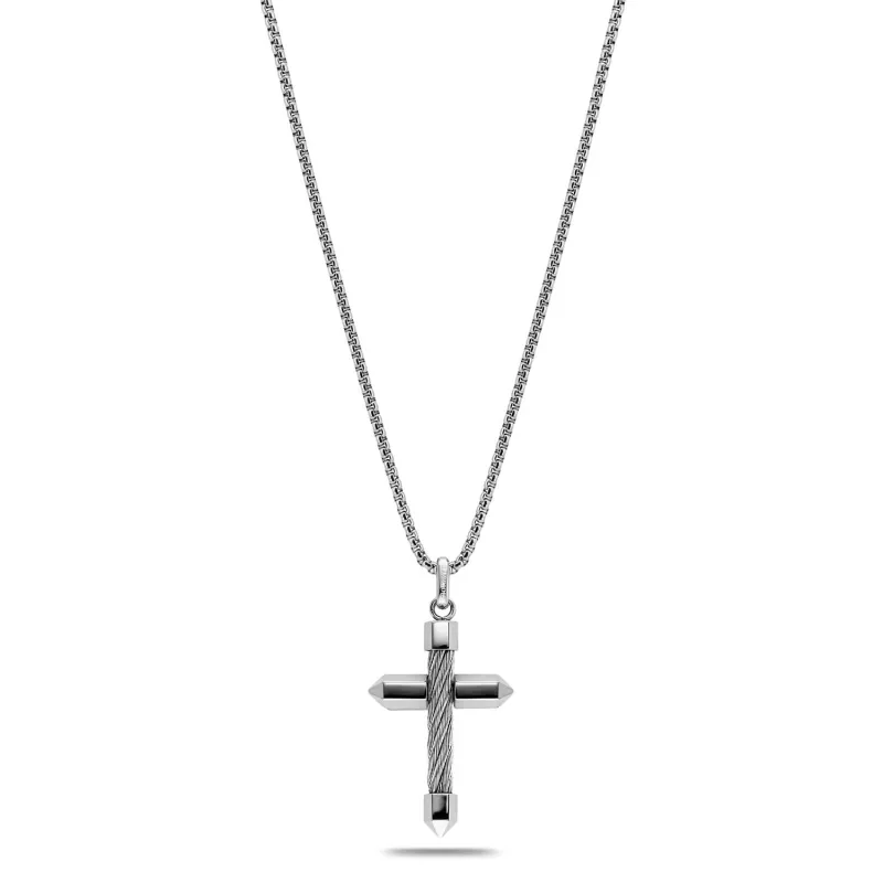 Celtic® Cross Necklace Big Pendant sold by Charriol
