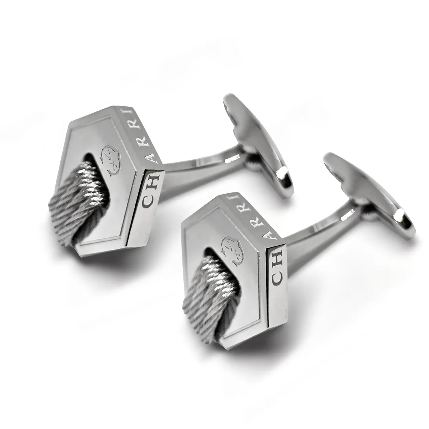 Celtic® Hex Logo Cufflinks sold by Charriol