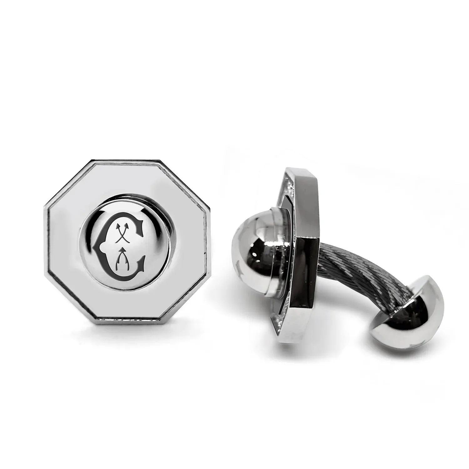 Celtic® Hex Cufflinks sold by Charriol product image thumbnail 3