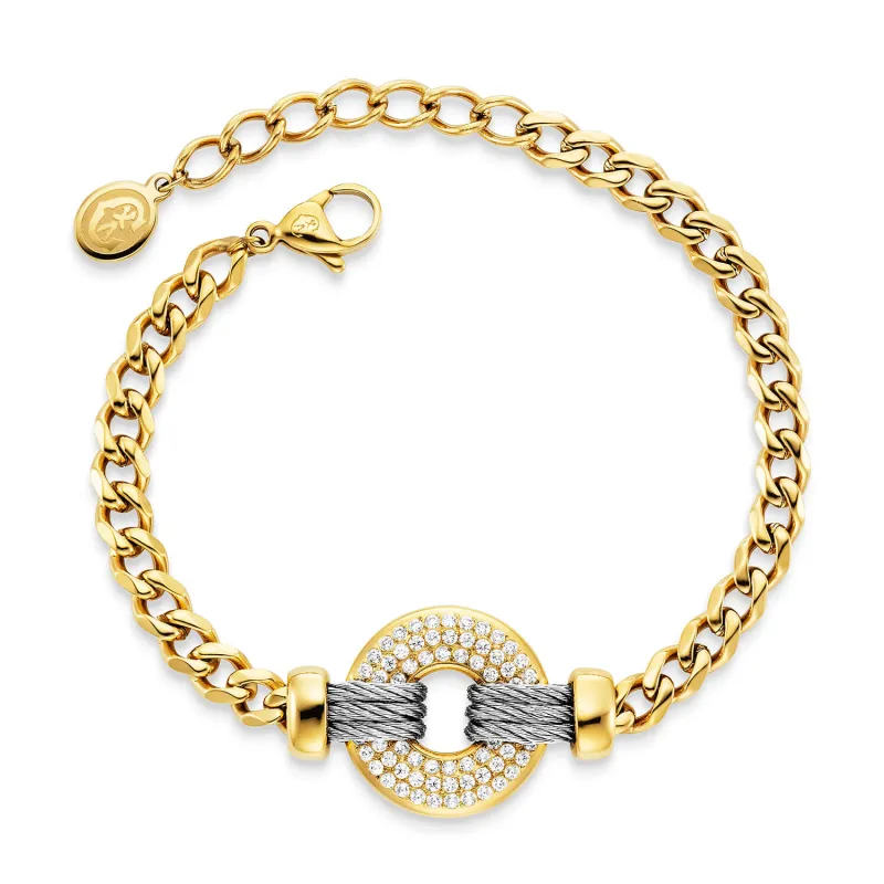 Infinity Zen Bracelet made by Charriol
