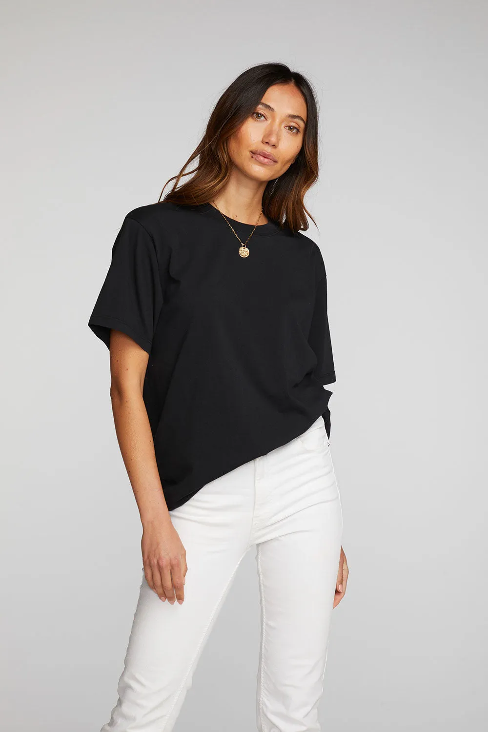 Cotton Jersey Short Sleeve Crewneck Tee sold by Chaser product image thumbnail 3