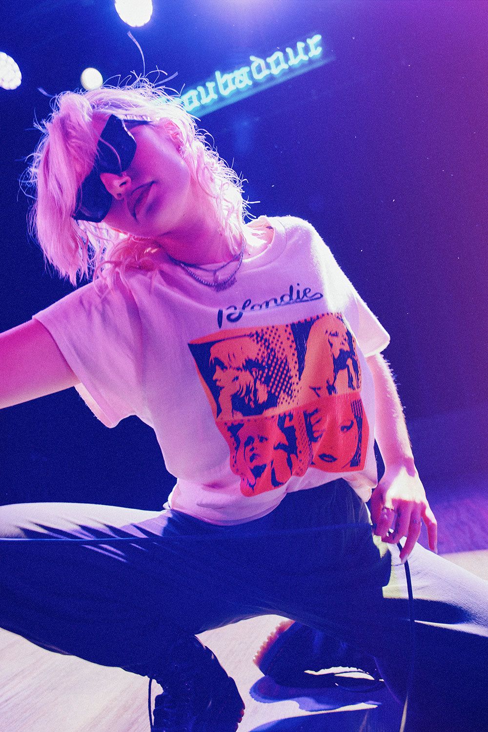 Blondie Retro Poster Tee sold by Chaser product image thumbnail 2