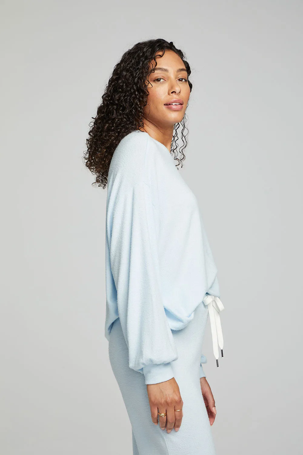 Lesh Long Sleeve Tee - Tide Blue sold by Chaser product image thumbnail 2