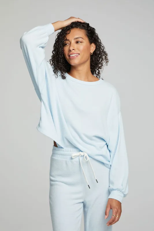 Lesh Long Sleeve Tee - Tide Blue sold by Chaser