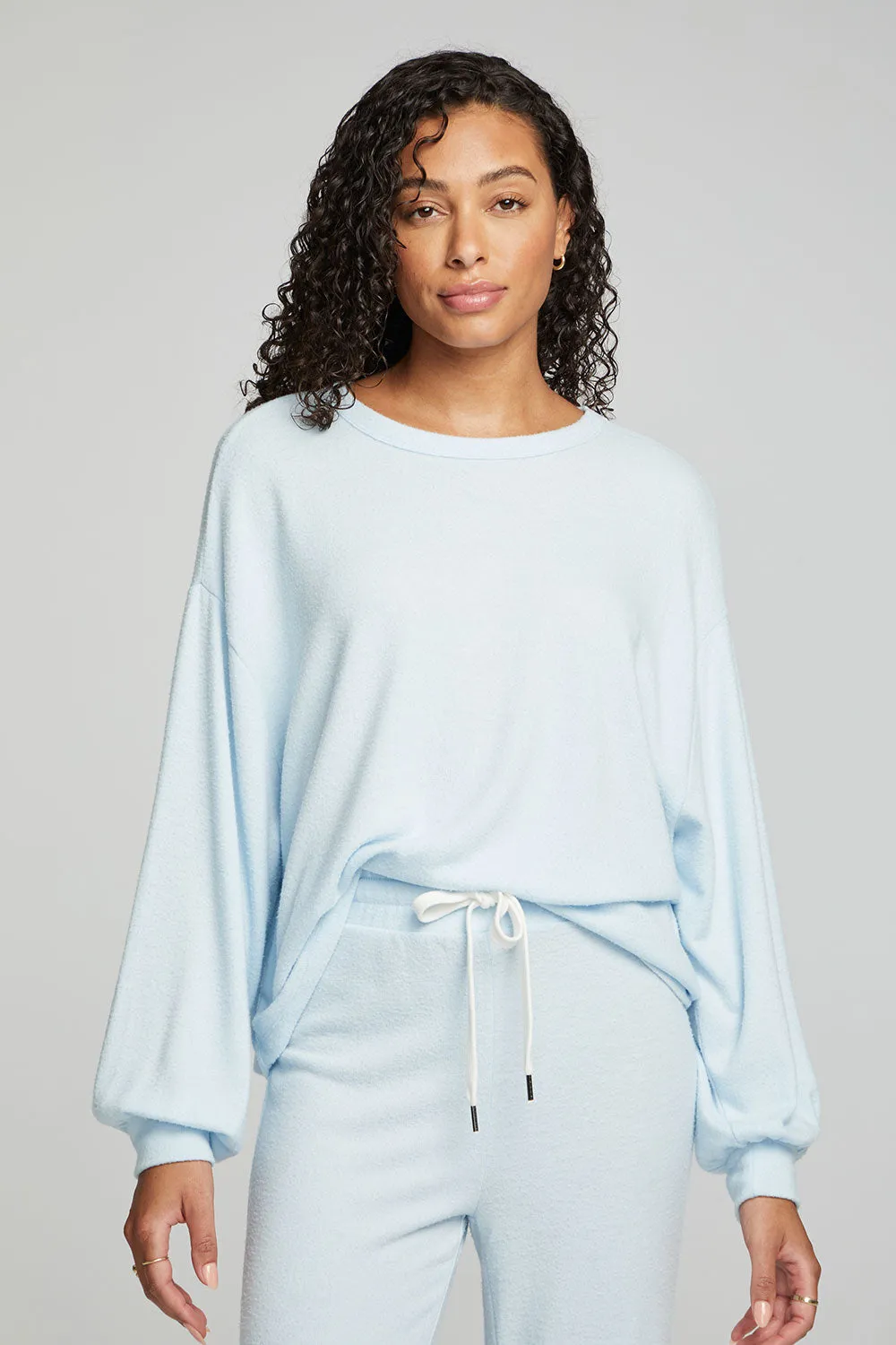 Lesh Long Sleeve Tee - Tide Blue sold by Chaser product image thumbnail 4