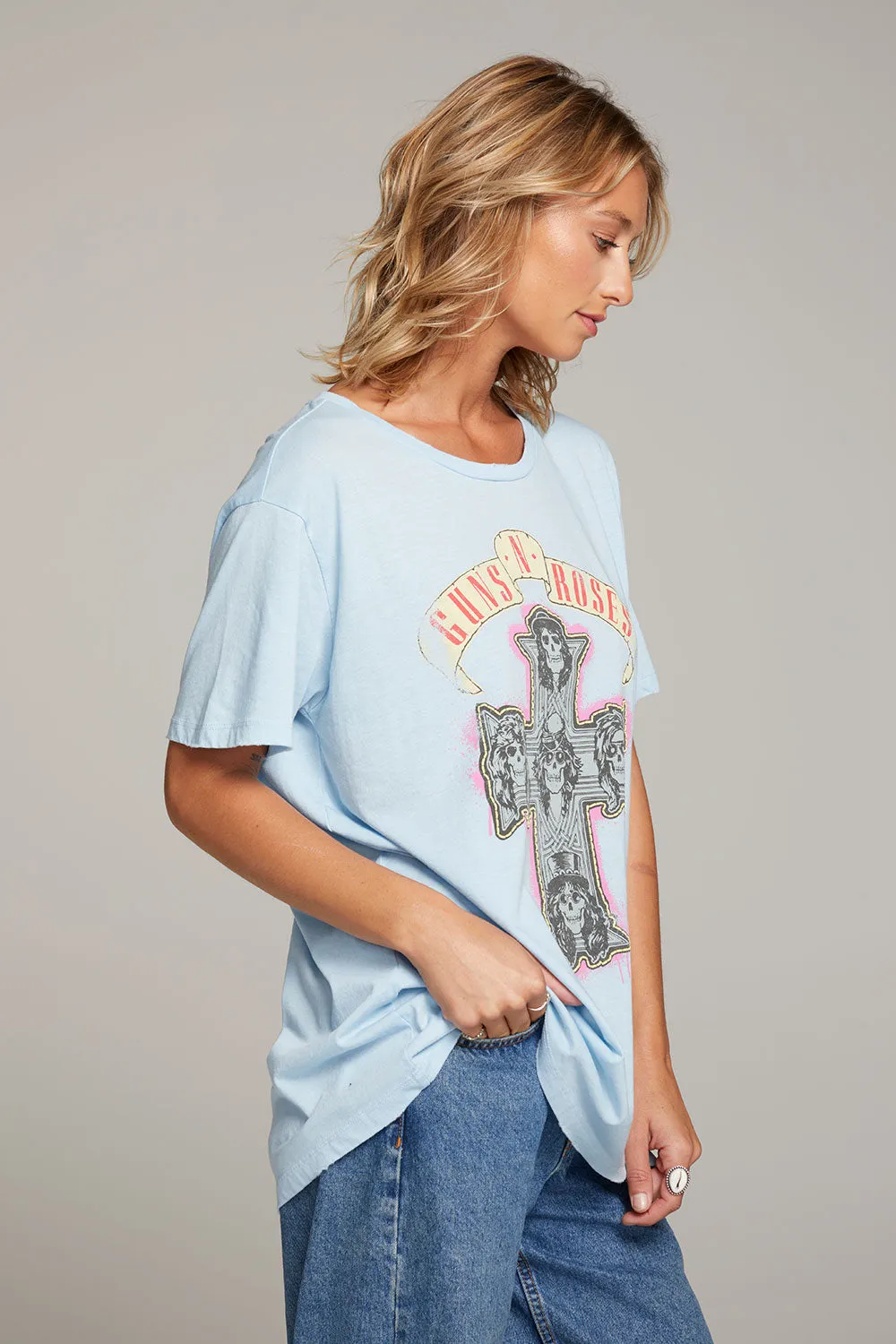 Guns N' Roses Skull Cross Tee sold by Chaser