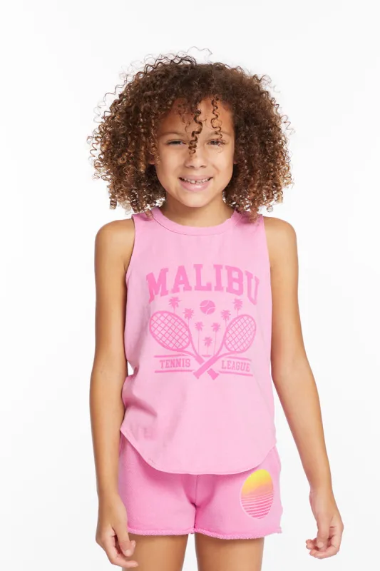 Malibu Girls Vintage Jersey Shirttail Muscle sold by Chaser