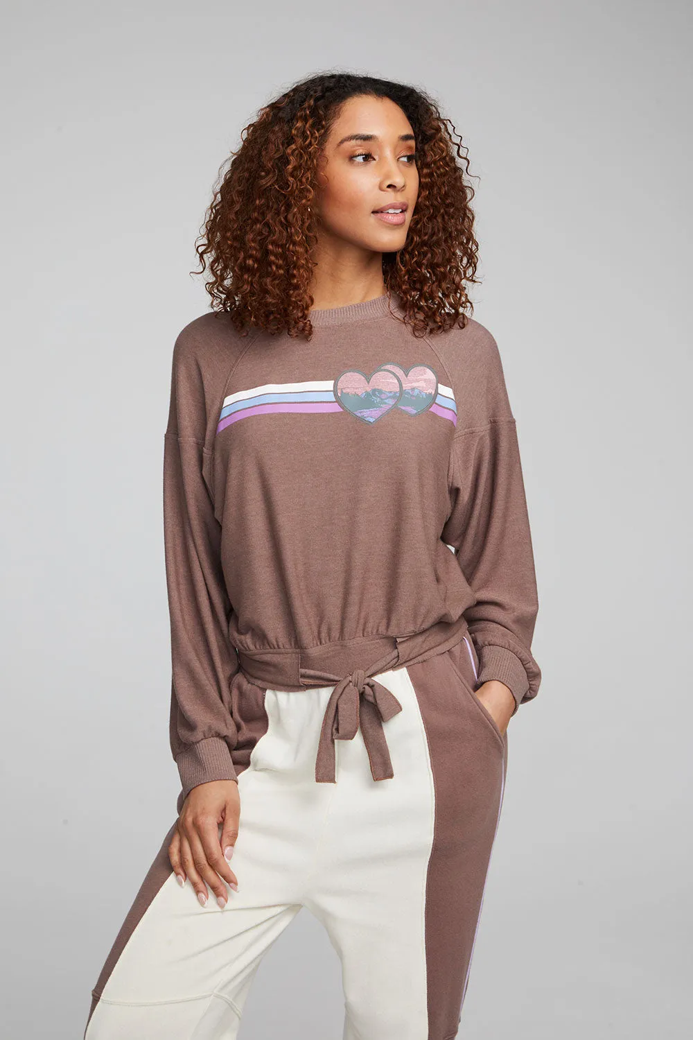 Camping Hearts Top sold by Chaser product image thumbnail 3