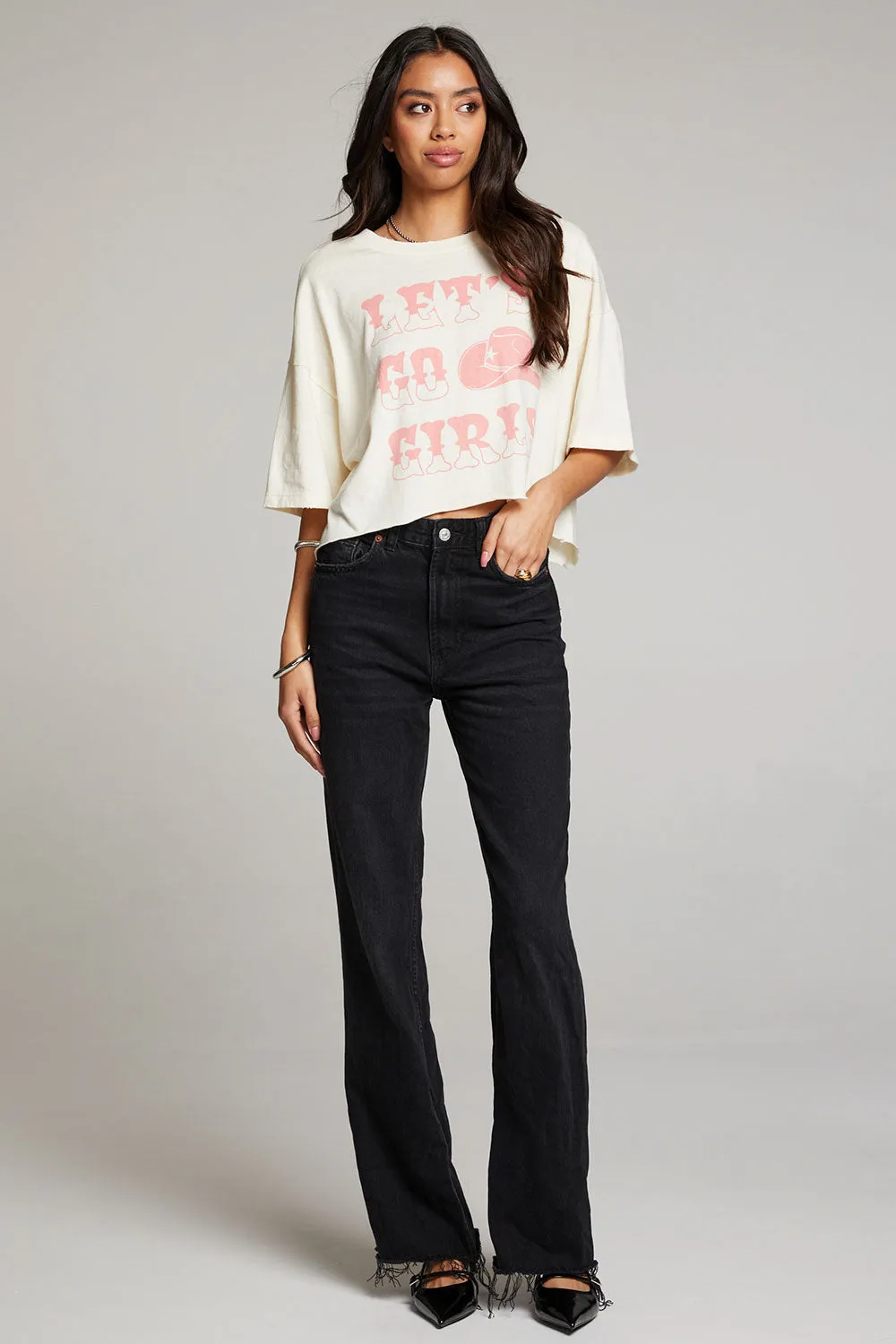 Let's Go Girls Tee sold by Chaser product image thumbnail 5