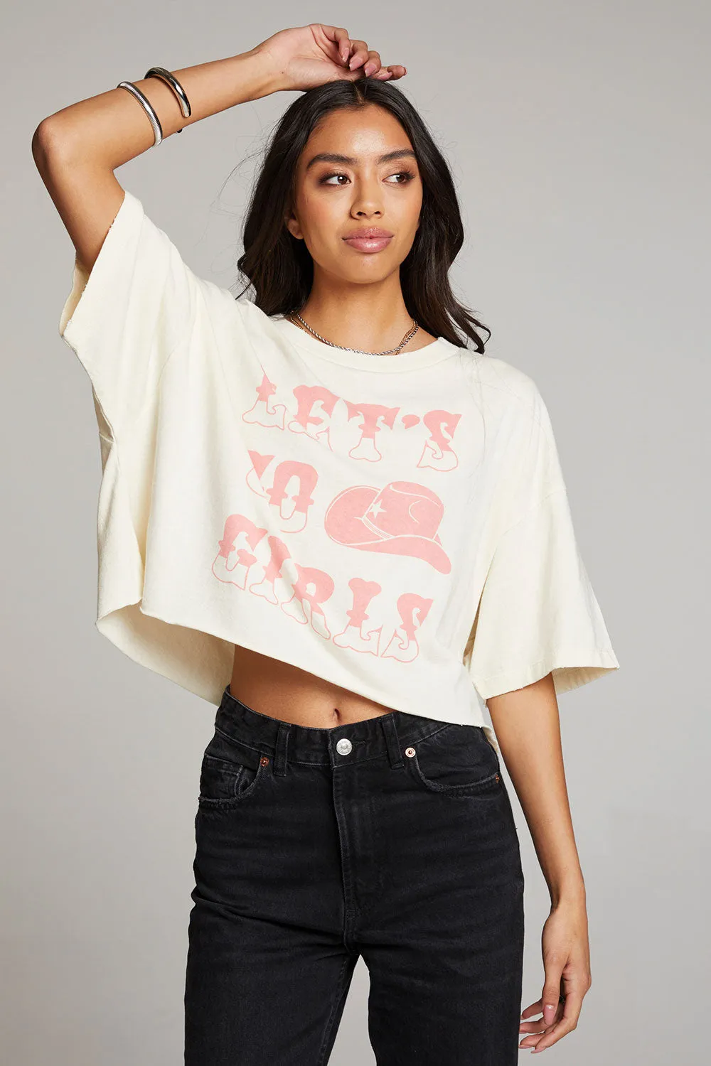 Let's Go Girls Tee sold by Chaser product image thumbnail 4