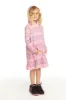 Long Sleeve Cotton Candy Plaid Dress sold by Chaser