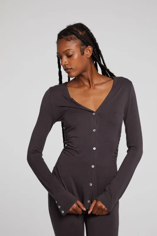 Priscilla Chocolate Torte Long Sleeve sold by Chaser