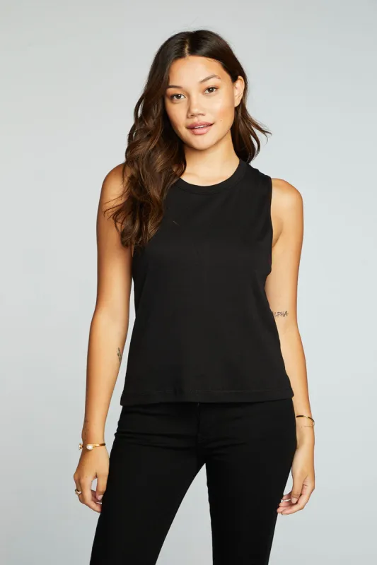 Recycled Vintage Rib Deep Armhole Muscle Tank sold by Chaser