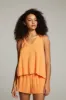 Carmel Tangerine Tank Top sold by Chaser