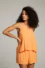 Carmel Tangerine Tank Top sold by Chaser