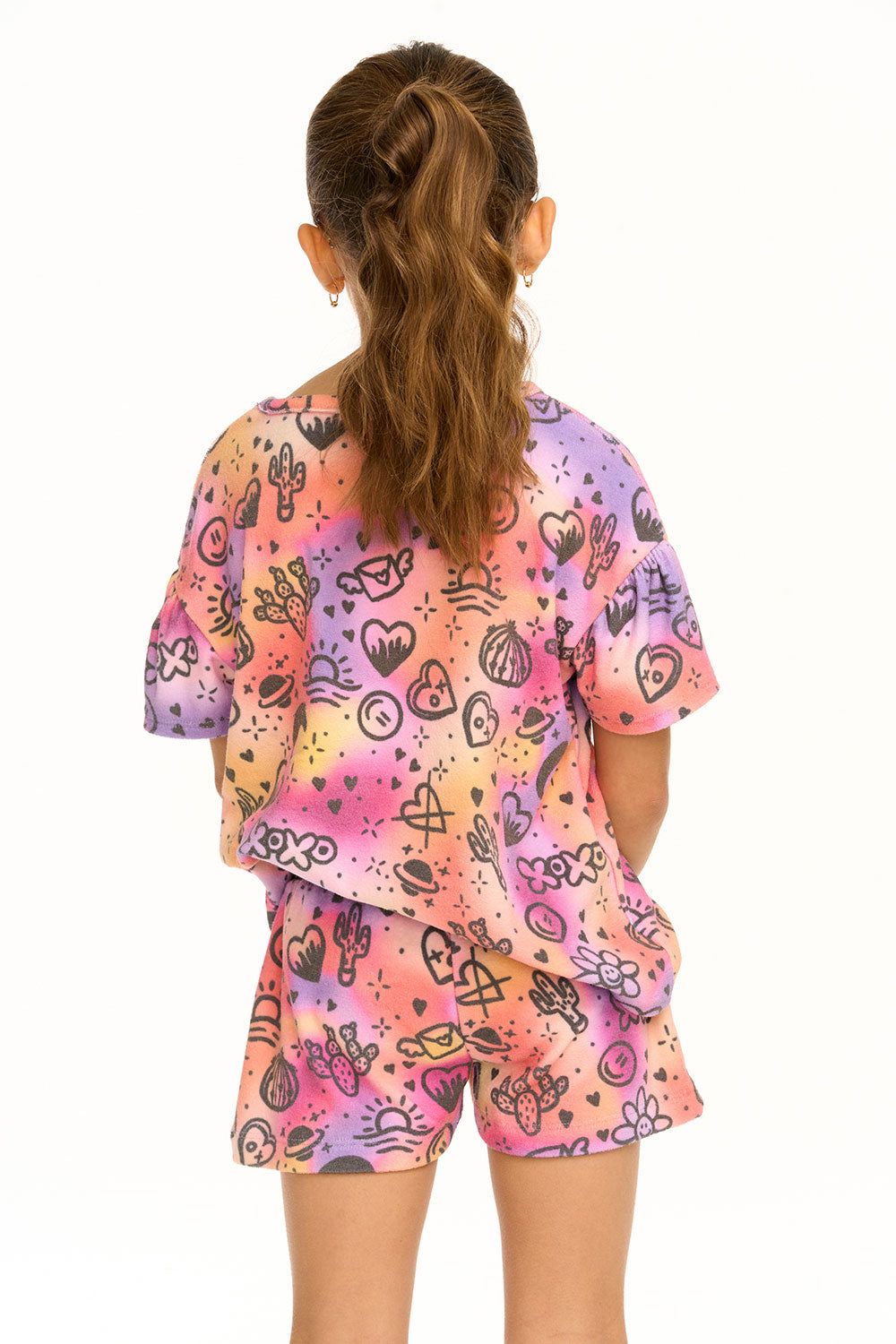 Wynn Cosmic Sunset Print Tee sold by Chaser product image thumbnail 4