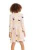 Puff Sweet Treats Long Sleeve Dress with Twirl Skirt sold by Chaser
