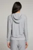Heather Grey Long Sleeve Raglan Zip Up Hoodie sold by Chaser