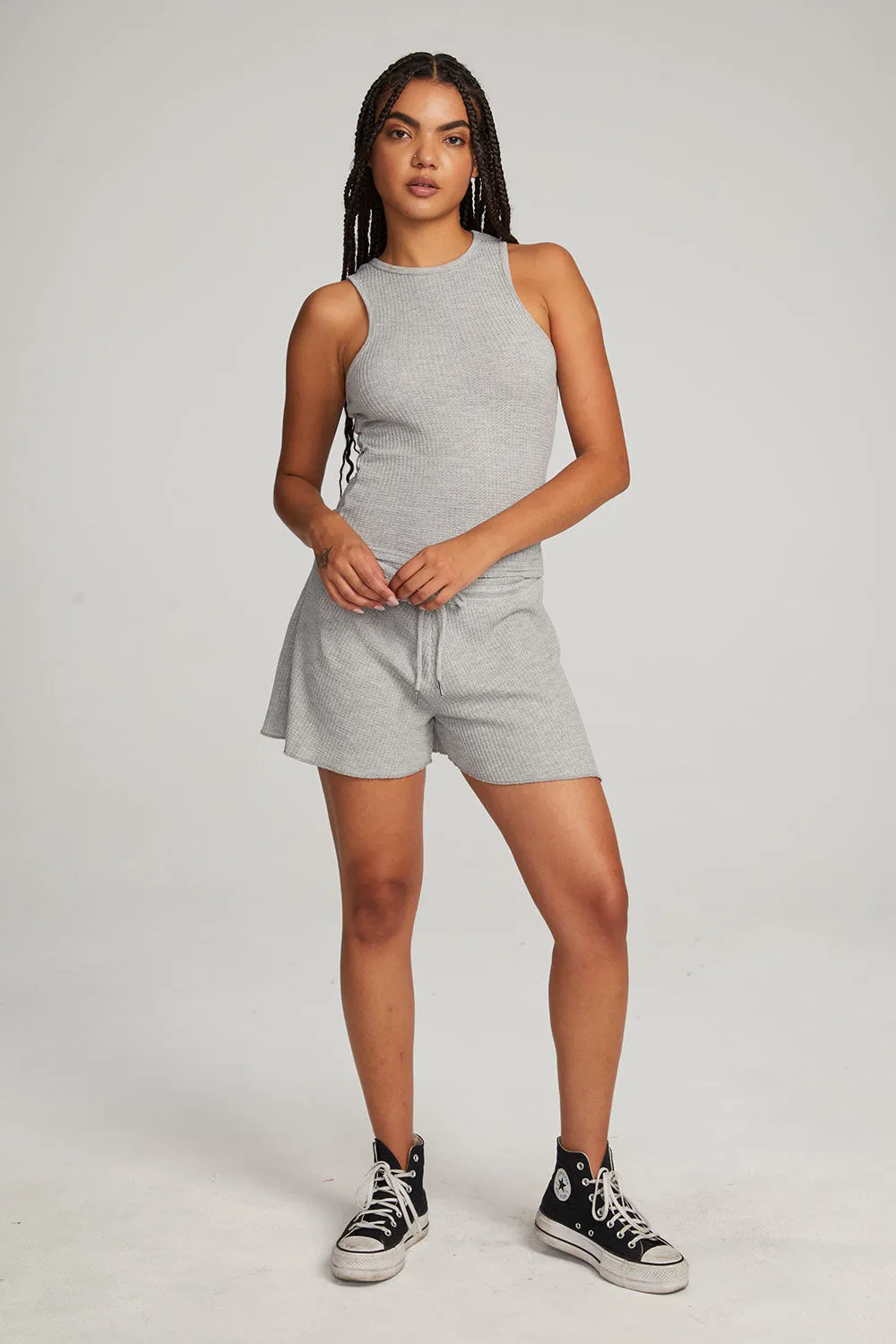 Carnaby Grey Marl Tank Top sold by Chaser product image thumbnail 5
