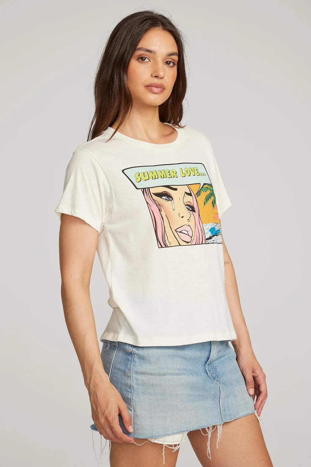 Summer Love Tee sold by Chaser product image thumbnail 2