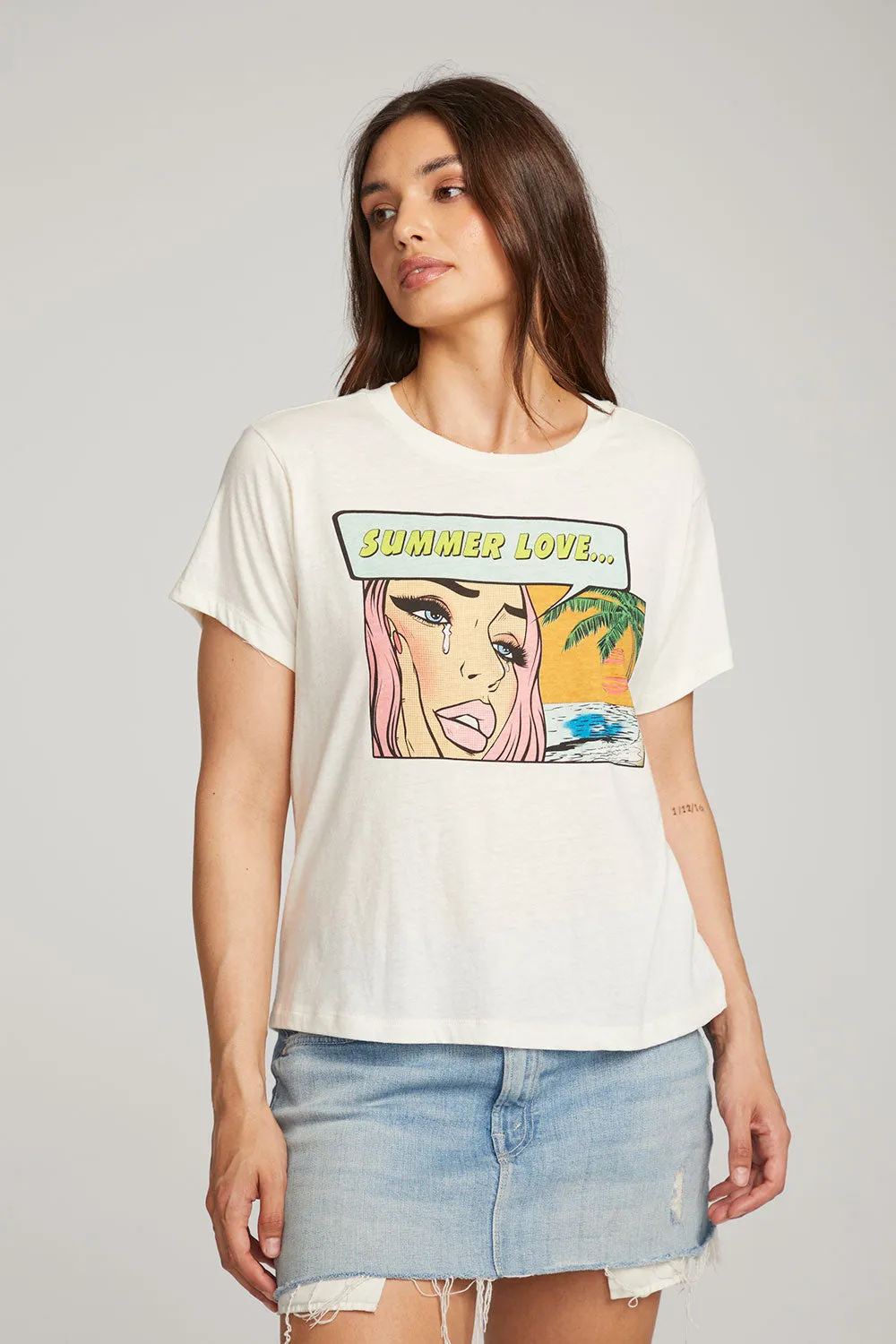 Summer Love Tee sold by Chaser product image thumbnail 3