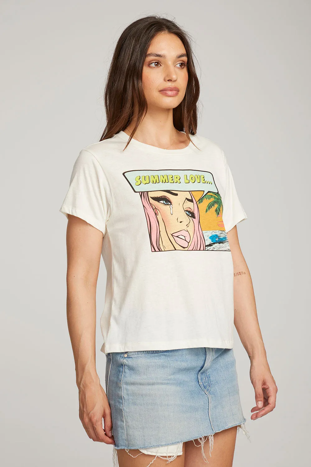 Summer Love Tee sold by Chaser product image thumbnail 4