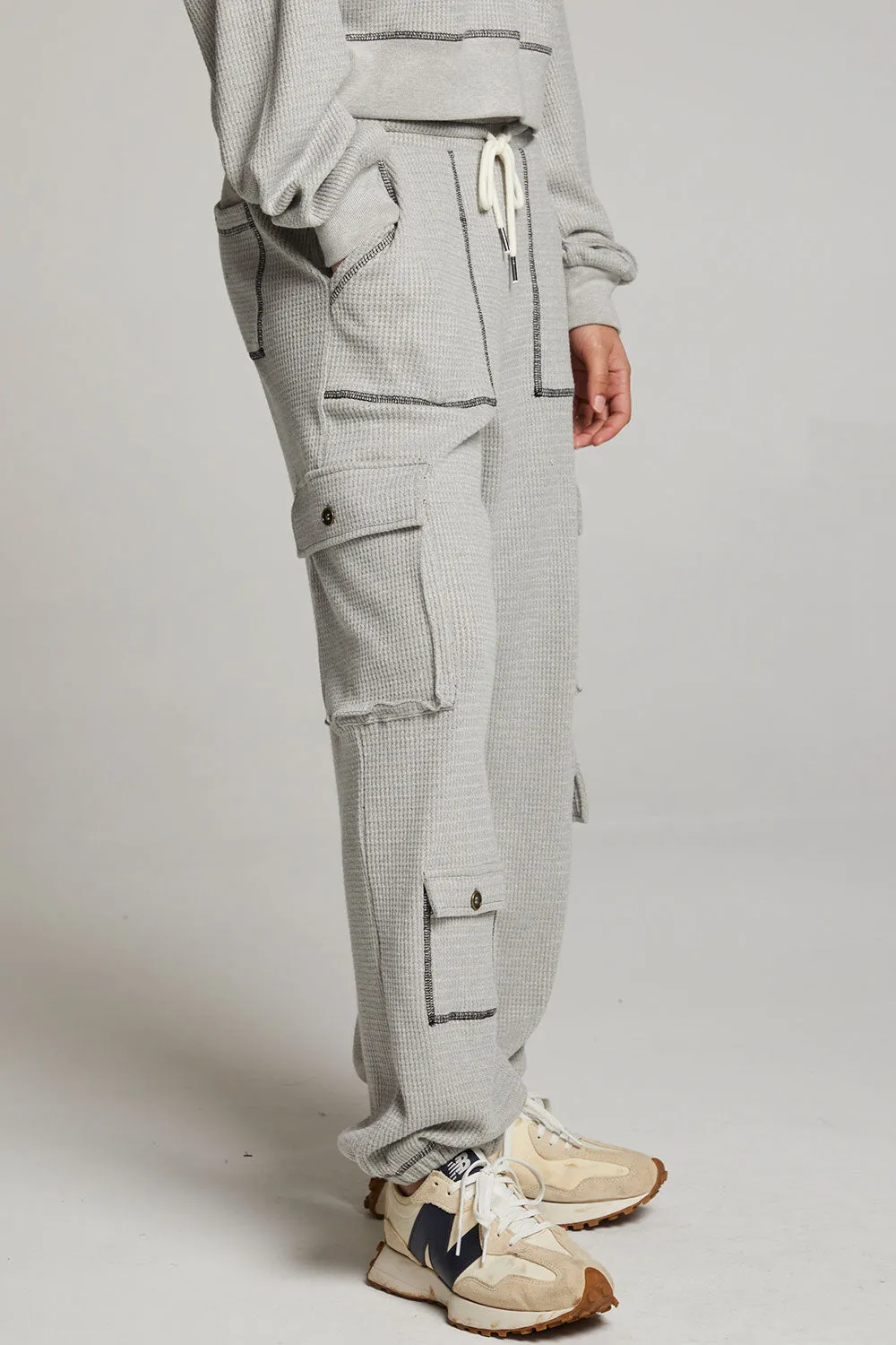 Bily Heather Grey Jogger sold by Chaser product image thumbnail 5