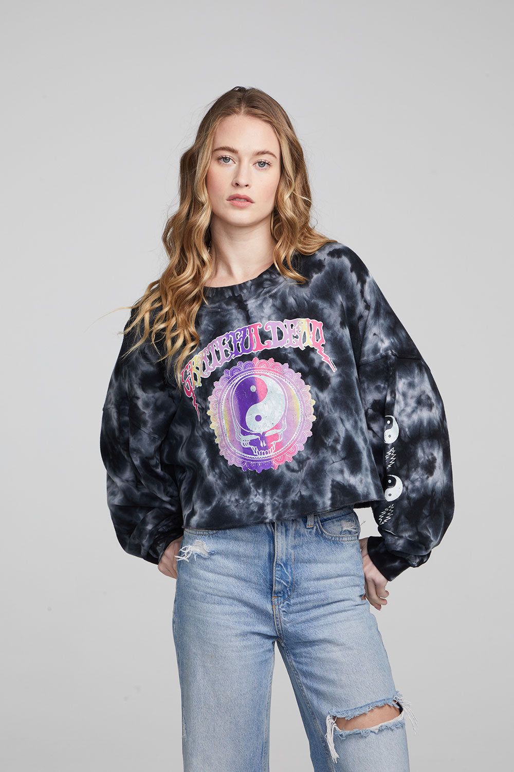Grateful Dead Yin Yang Skull Pullover sold by Chaser