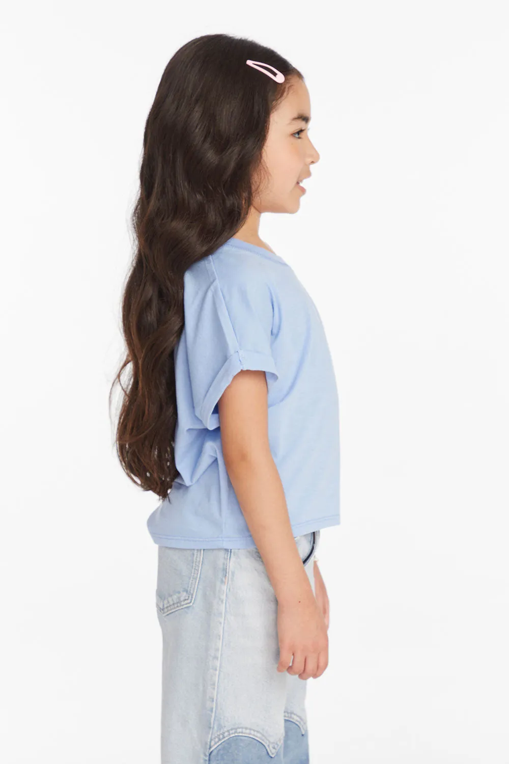 Bolt Heart Girls Tee sold by Chaser product image thumbnail 3