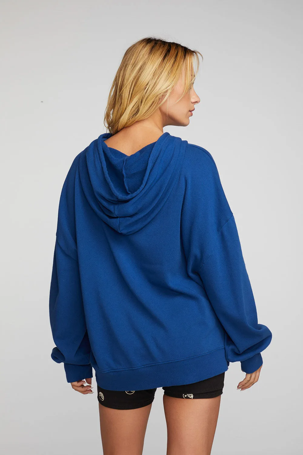 Cotton Fleece Zip Up Hoodie sold by Chaser product image thumbnail 3