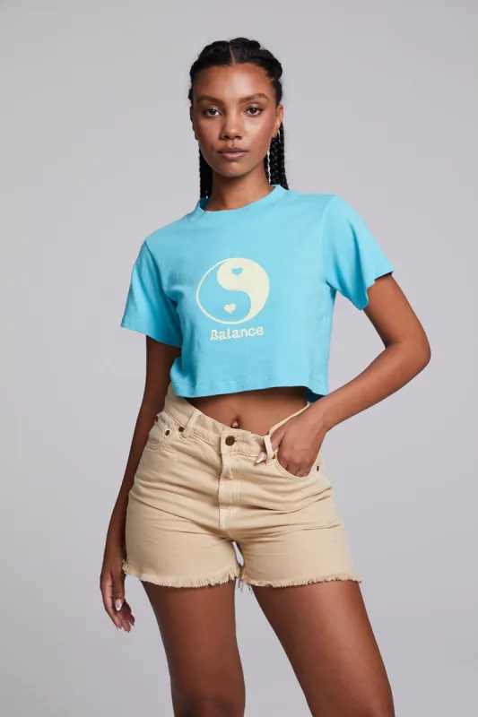 Balance Crop Tee sold by Chaser