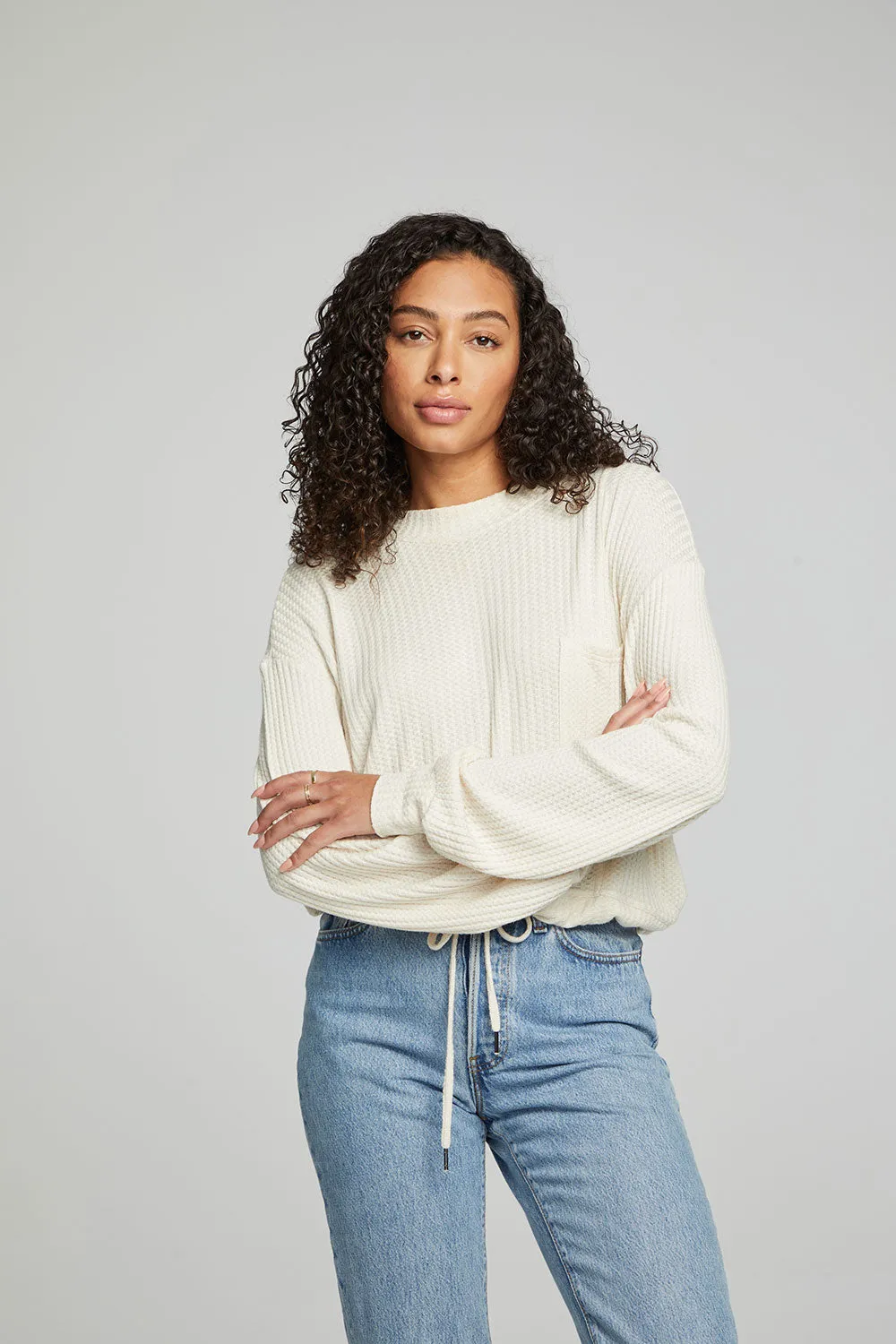Lomita Pullover - Macaroon sold by Chaser product image thumbnail 4
