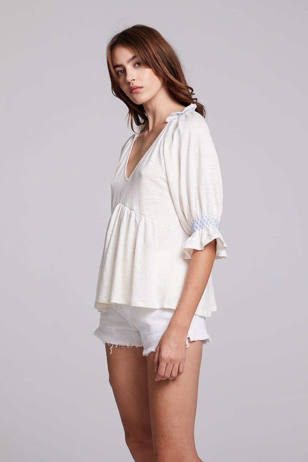 Santa Lucia Gardenia Blouse sold by Chaser product image thumbnail 2