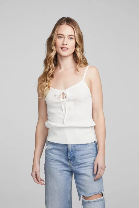 Spell White Star Tank Top sold by Chaser