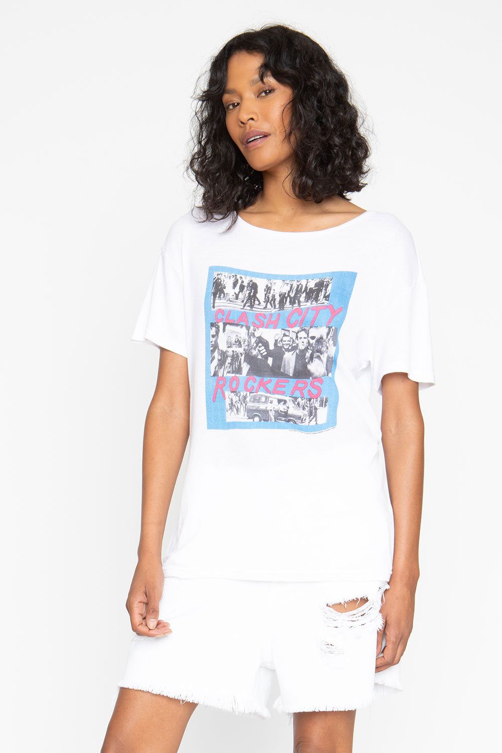 The Clash City Rockers Crew Tee sold by Chaser product image thumbnail 5