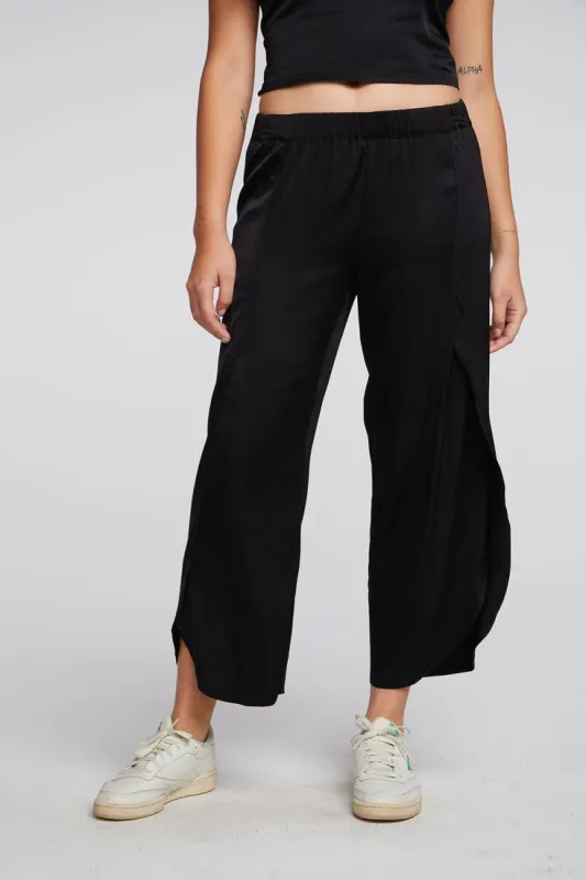 Stretch Silky Basics Cropped Tulip Pant sold by Chaser