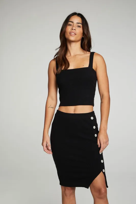 Cropped Cami Sweater Tank sold by Chaser