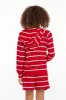 Heart Stripe Girls Zip-up Hoodie sold by Chaser