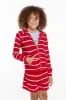 Heart Stripe Girls Zip-up Hoodie sold by Chaser