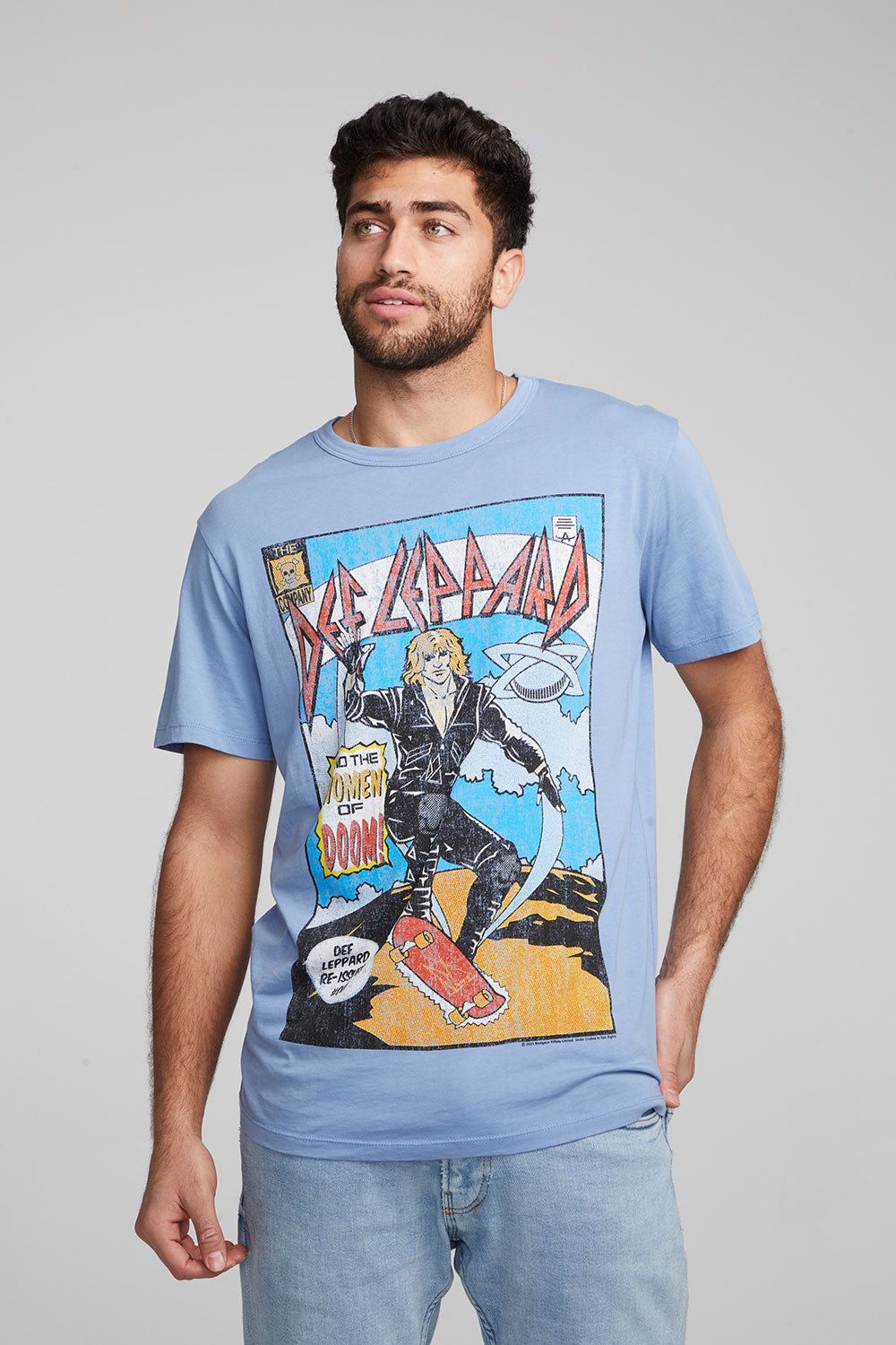 Def Leppard Women Of Doom Crew Neck Tee sold by Chaser product image thumbnail 2