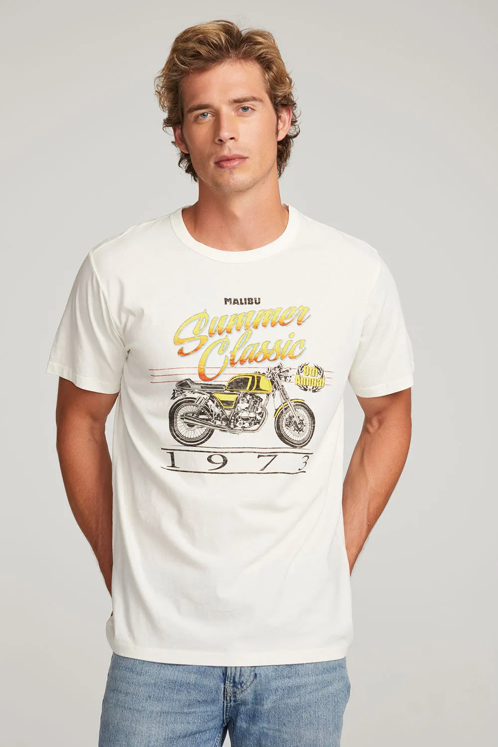 Classic Moto Mens Tee sold by Chaser product image thumbnail 2