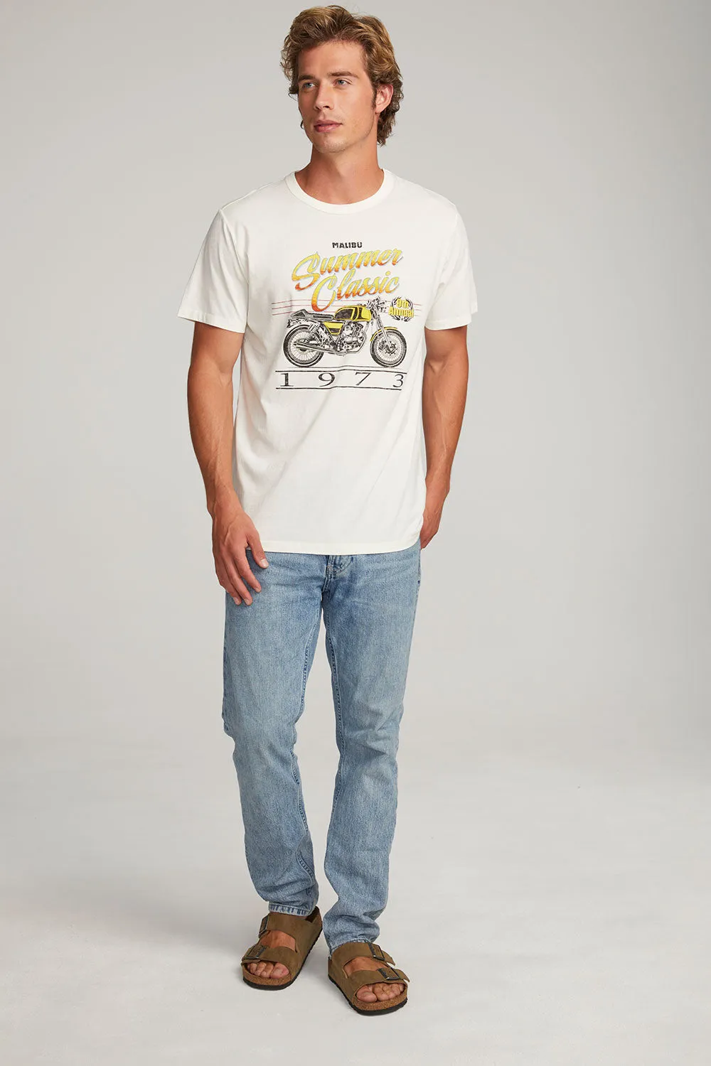 Classic Moto Mens Tee sold by Chaser product image thumbnail 4