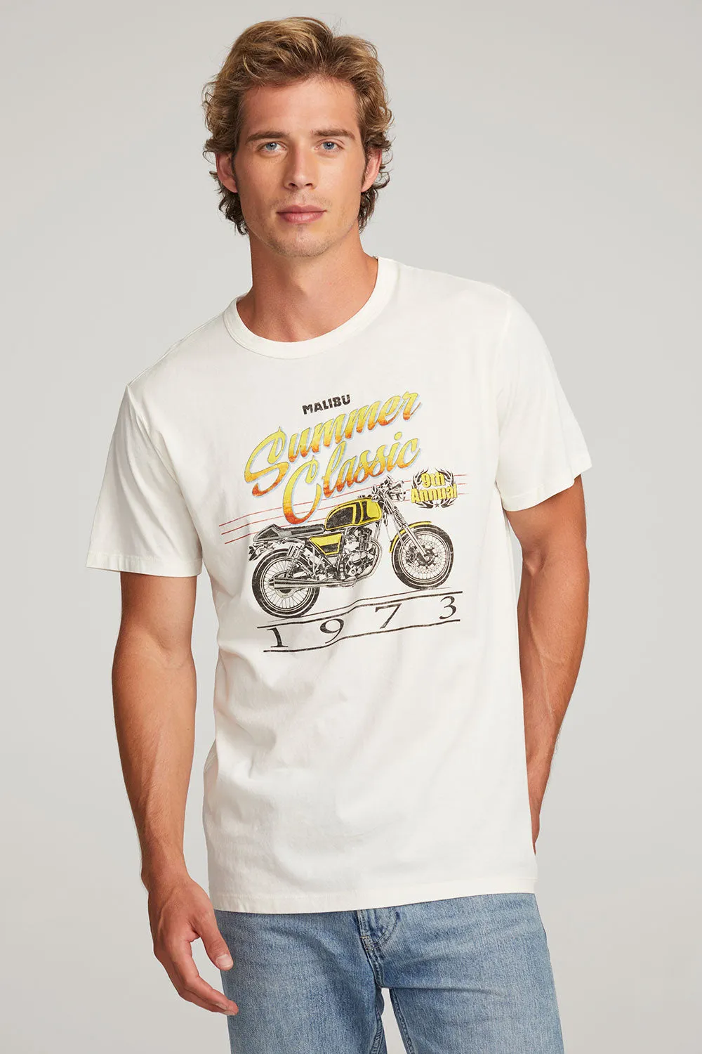 Classic Moto Mens Tee sold by Chaser product image thumbnail 3