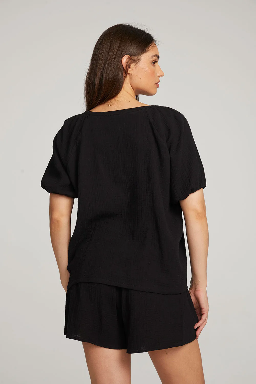 Brentwood Licorice Blouse sold by Chaser product image thumbnail 3