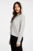 Poor Boy Rib V Neck Thumbhole Pullover Hoodie sold by Chaser