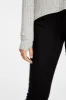 Poor Boy Rib V Neck Thumbhole Pullover Hoodie sold by Chaser