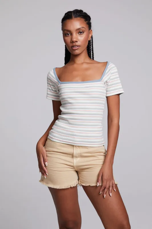 Sambuco Como Stripe Tee sold by Chaser