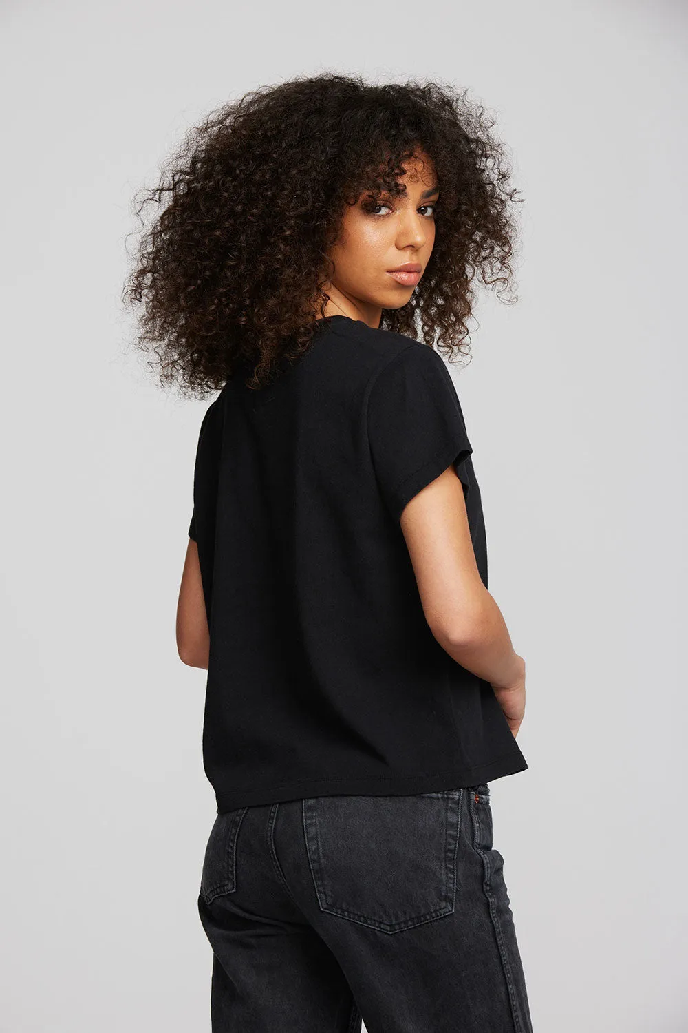 Coast Cotton Jersey Oversized Crew Neck Tee sold by Chaser product image thumbnail 2