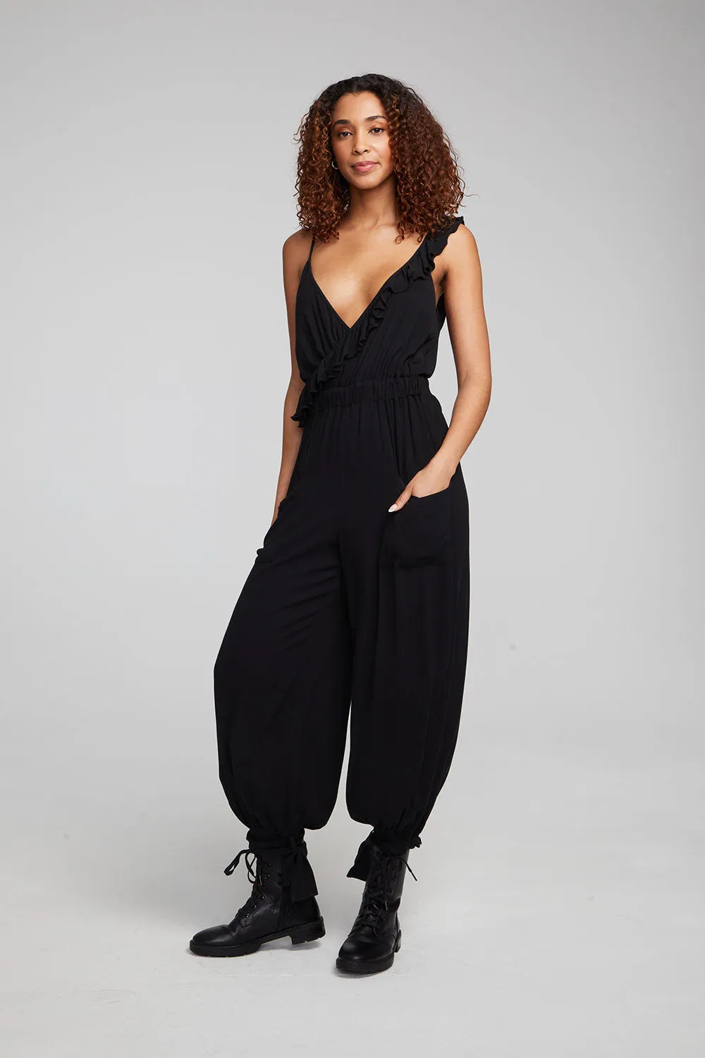 Slash Shadow Black Jumpsuit sold by Chaser product image thumbnail 4